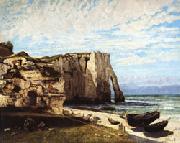 Gustave Courbet The Cliff at Etretat after the Storm oil painting reproduction